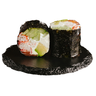 Ролл Кето с форелью