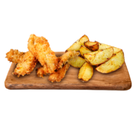 Наггетсы с картофелем по-деревенски